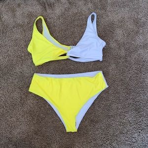 SHEIN plus size high waisted bikini